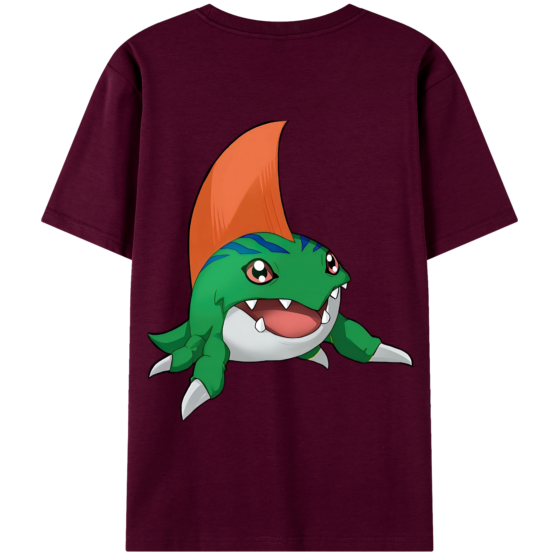 （画像用） Digimon デジタルモンスター/デジモン レディース半袖Tシャツ(バックプリント)